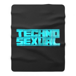 Techno Sexual Fleece Blanket