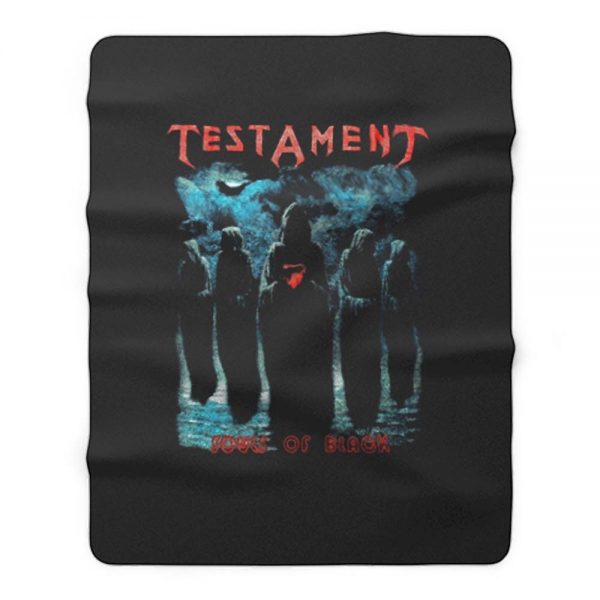 Testament Rapper Fleece Blanket