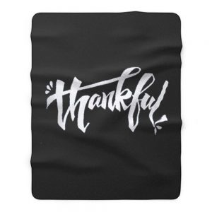 Thankful Fleece Blanket