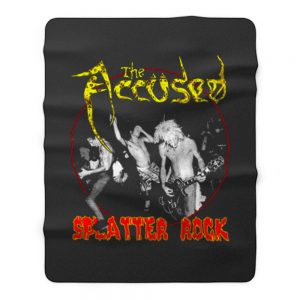 The Accused Splatter Rock Fleece Blanket