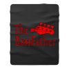 The Bass father t for Bass Guitarist Fleece Blanket