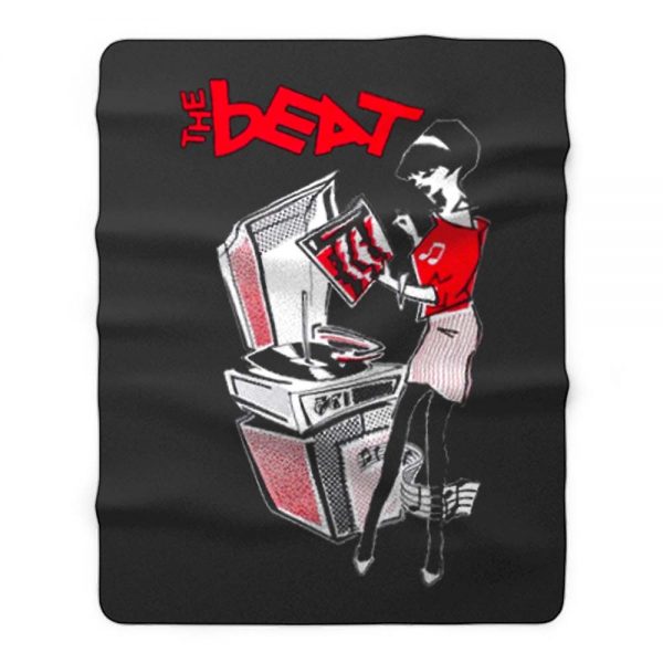 The Beat Woman Fleece Blanket