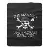 The Beatings Untill Morale Fleece Blanket