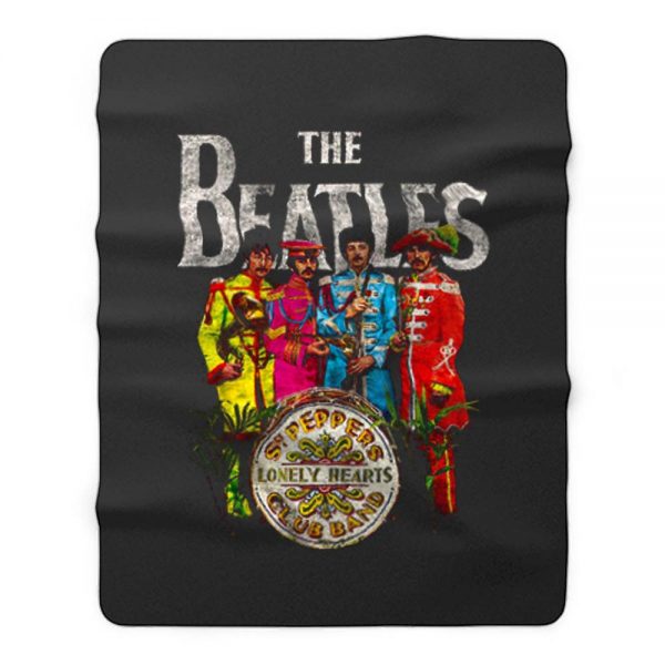 The Beatles Sgt Pepper Official Merchandise Fleece Blanket