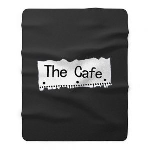 The Cafe Retro Fleece Blanket