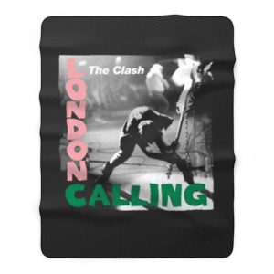 The Clash London Calling Band Fleece Blanket