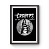 The Cramps Stay Sick Turn Blue Premium Matte Poster