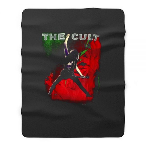 The Cult Rock Fleece Blanket