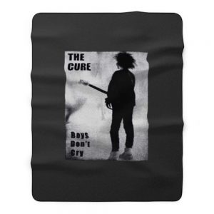 The Cure Boys Dont Cry Rock Band Fleece Blanket