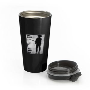 The Cure Boys Dont Cry Rock Band Stainless Steel Travel Mug