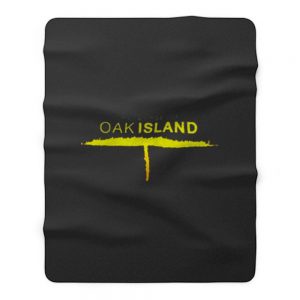 The Curse Of Oak Island Fleece Blanket