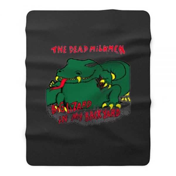 The Dead Milkmen Biglizard Band Fleece Blanket