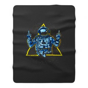 The Honest Astronaut Fleece Blanket