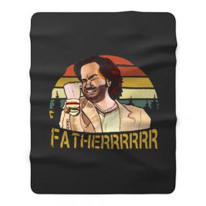 The It Crowd Fatherrr Fatherrrrrr Vintage Fleece Blanket