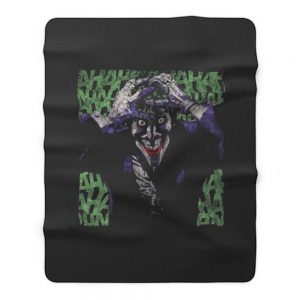 The Joker Insanity Batman Dc Comics Fleece Blanket