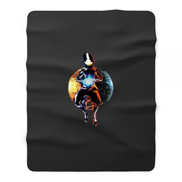 The Legend Of Aang Fleece Blanket