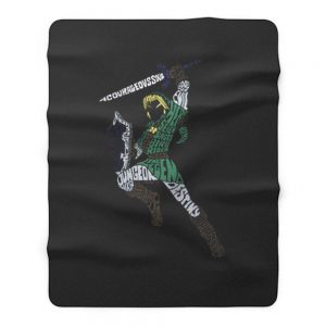 The Legend Of Green Warrior Fleece Blanket