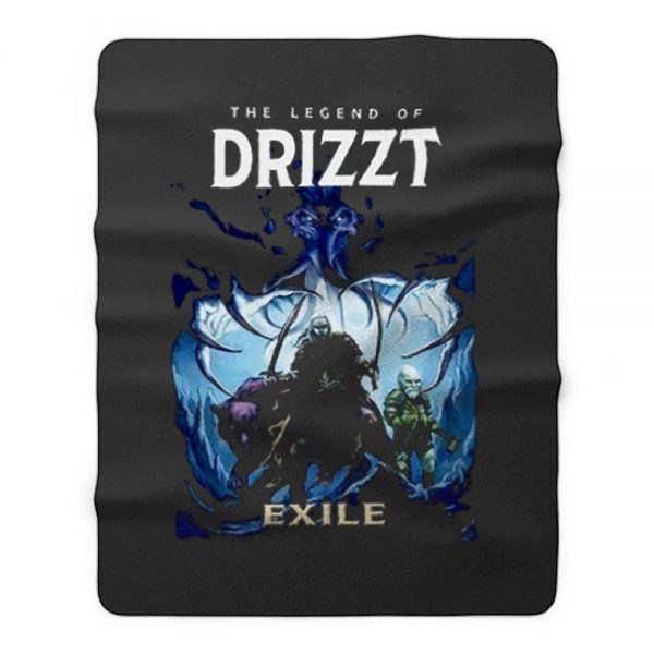 The Legend of Drizzt DoUrden EXILE Fleece Blanket