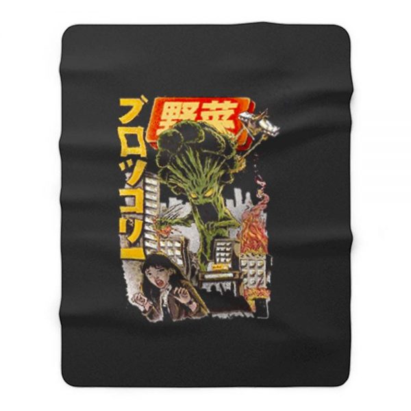 The Monster Is Coming Fleece Blanket