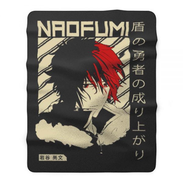 The Rising of the Shield Hero Naofumi Fleece Blanket