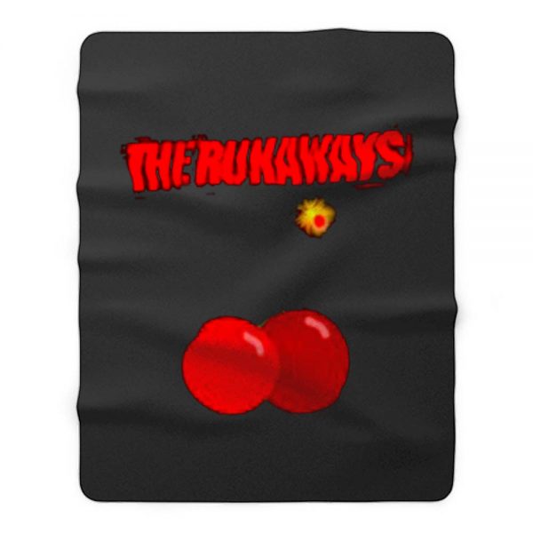 The Runaways Cherry Bomb Fleece Blanket