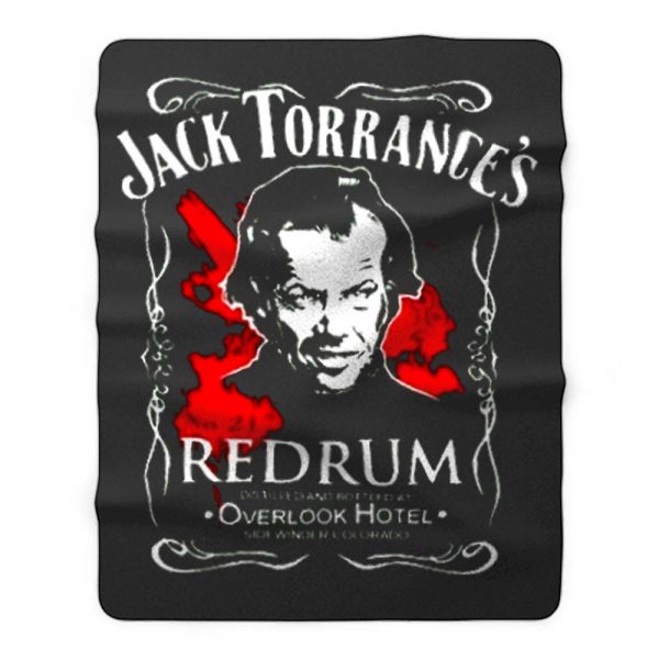 The Shining Jack Torrances Redrum Stephen King Kubrick Horror Movie Classic Fleece Blanket