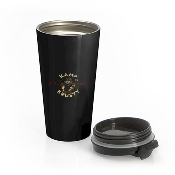 The Simpsons Kamp Krusty Stainless Steel Travel Mug