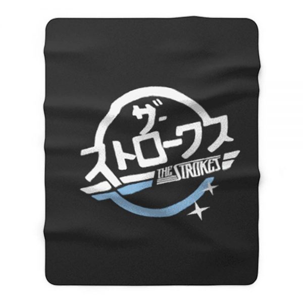 The Strokes Japan Fleece Blanket