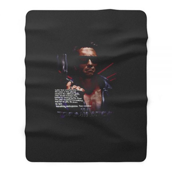 The Terminator Movie Fleece Blanket