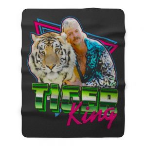 The Tiger King Joe Exotic Fleece Blanket