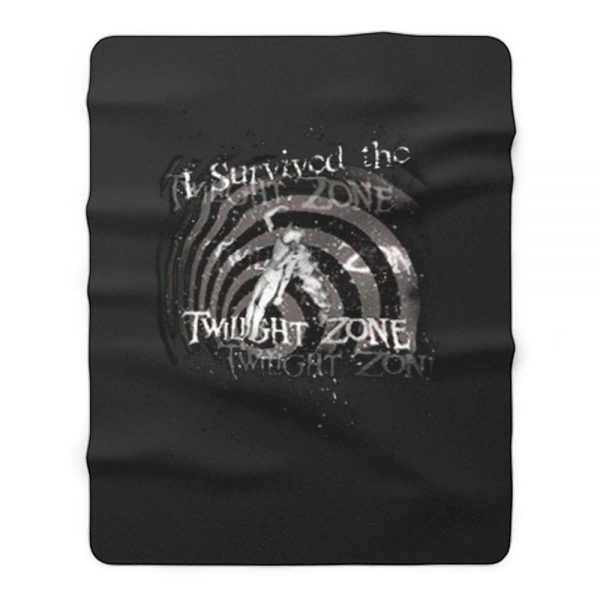 The Twilight Zone I Survived Fleece Blanket