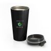 There Is No Planet B Turtle Stainless Steel Travel Mug