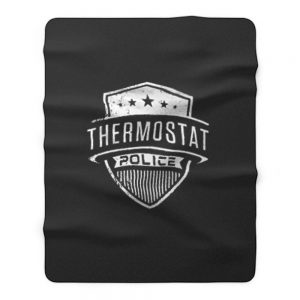 Thermosthat Police Fleece Blanket