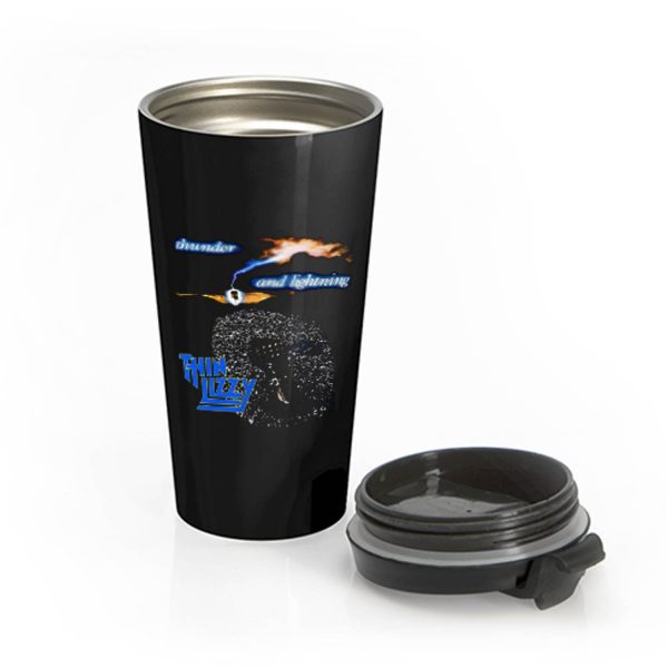 Thin Lizzy Thunder and Lightning Stainless Steel Travel Mug