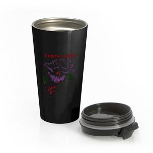 Thin Lizzy black rose Stainless Steel Travel Mug