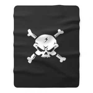 Totenkopf Pirat Fleece Blanket