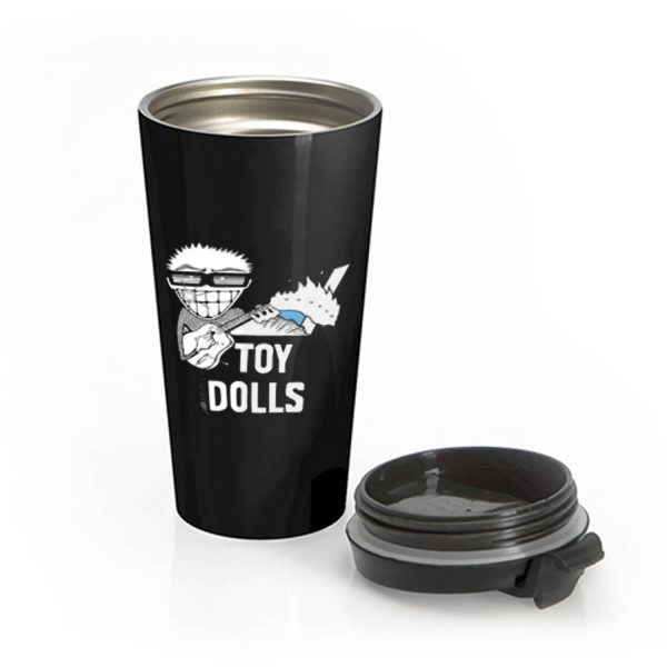 Toy Dolls Punk Rock Band Stainless Steel Travel Mug