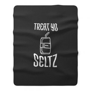 Treat Yo Seltz Fleece Blanket