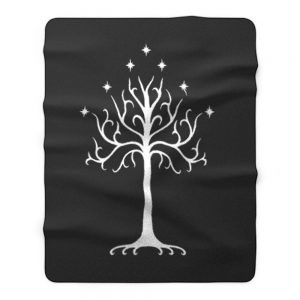 Tree of Gondor Fleece Blanket