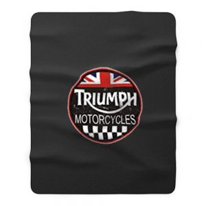 Trumph Motorcycles Fleece Blanket