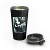 Tupac And Marilyn Monroe Couple Stainless Steel Travel Mug