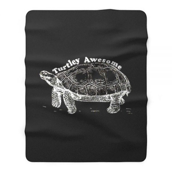 Turtley Awesome Fleece Blanket