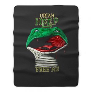 URIAH HEEP FREE ME INNOCENT VICTIM STYX NAZARETH HARD ROCK Fleece Blanket