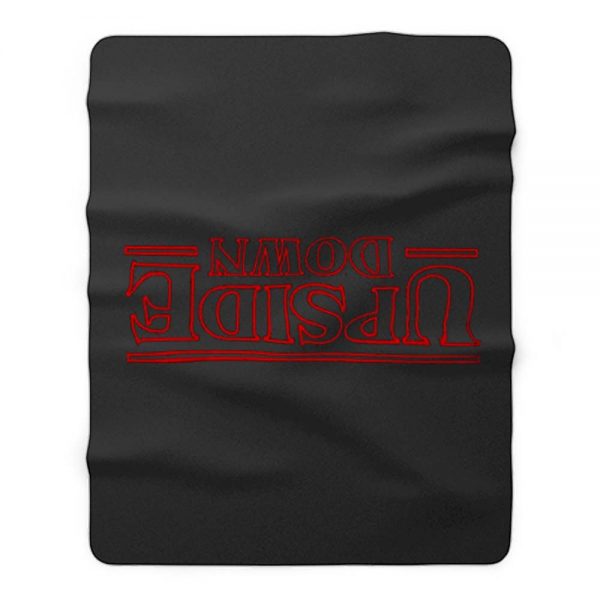 Upside Down Fleece Blanket