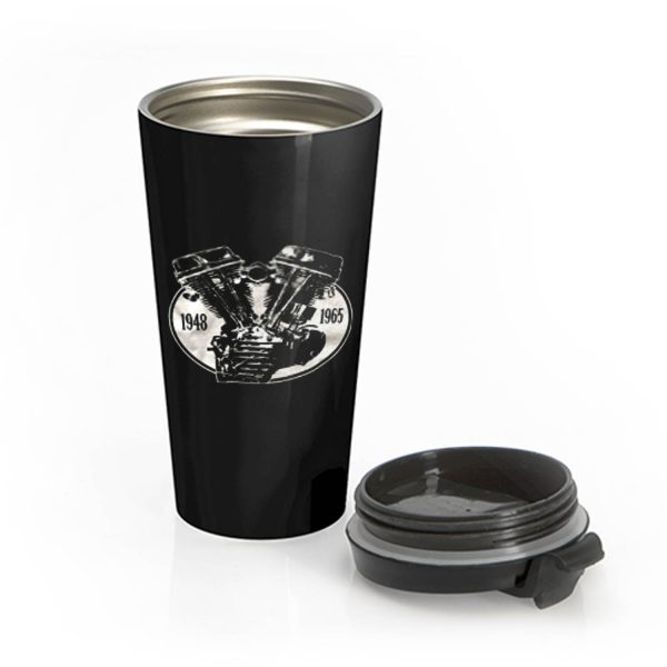 V2 Panhead 1948 1965 Stainless Steel Travel Mug