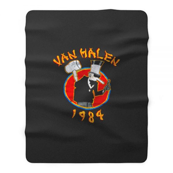 Van Halen 1984 Fleece Blanket