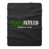 Vegan Gym PLANT FUELED Athlete Fleece Blanket