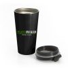 Vegan Gym PLANT FUELED Athlete Stainless Steel Travel Mug