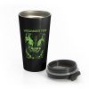 Vegangster Rhino Weed Beware Stainless Steel Travel Mug