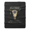 Vegetarier Fleece Blanket